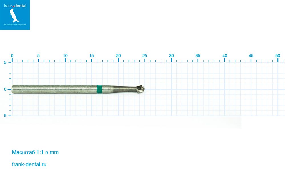 Бор твердосплавный Frank Dental типа FG - C.1S.016.FGXL