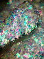 Хлопья - слюда 88717 хамелеон прозрачный - для литья изделий и творчества