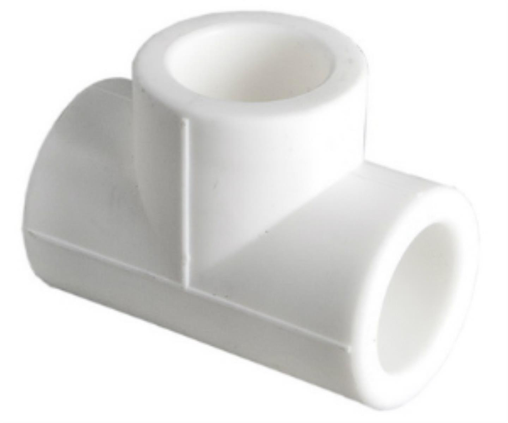 Тройник 25 VALTEC белый