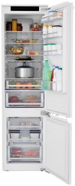 Встраиваемый двухкамерный холодильник Zugel ZRI2002FNF