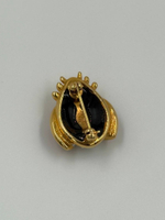 Брошь пин Божья коровка Swarovski