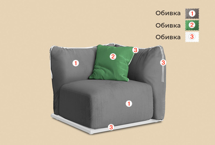 Угловая секция "Ферре"