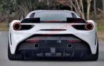 Карбоновый спойлер на крышку багажника для Ferrari 488 GTB Spider 2015-2020 Феррари