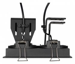 Встраиваемый светильник Arlight CL-SIMPLE-S148x80-2x9W Warm3000 (BK, 45 deg) 028151