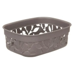 Коробка ФЛОРА 1л французский серый 0,065*0,14*0,185 м (комплект 24 шт)