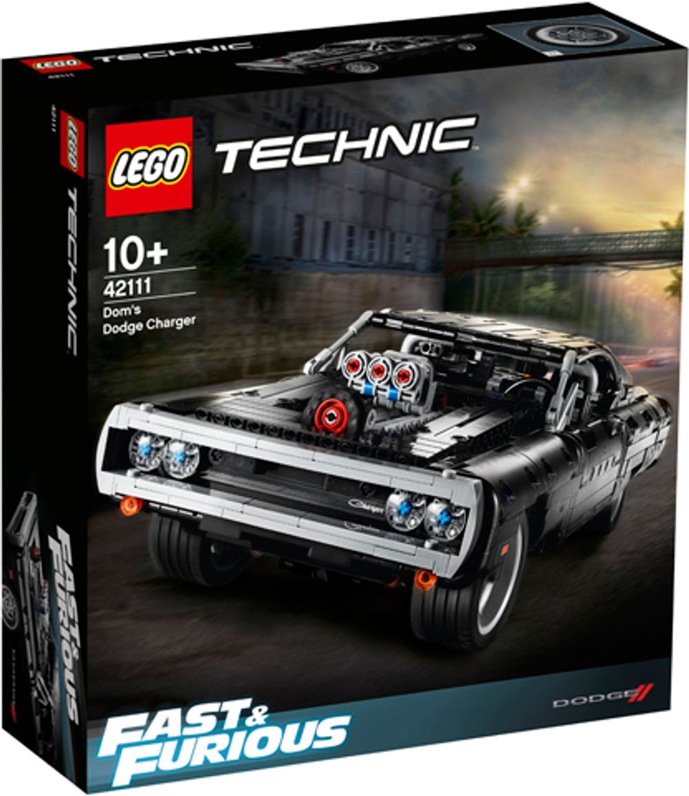 LEGO Technic: Dodge Charger Доминика Торетто 42111 - купить по выгодной  цене | Интернет-магазин «Vsetovary.kz»