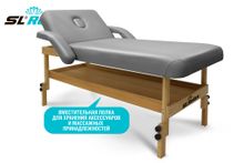 Массажный стол Relax Comfort-М серая кожа (№6)
