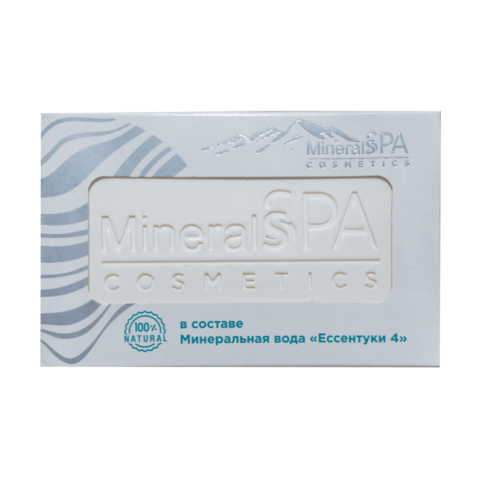 MineralSPA cosmetics Мыло на основе минеральной воды Ессентуки №4 120 г