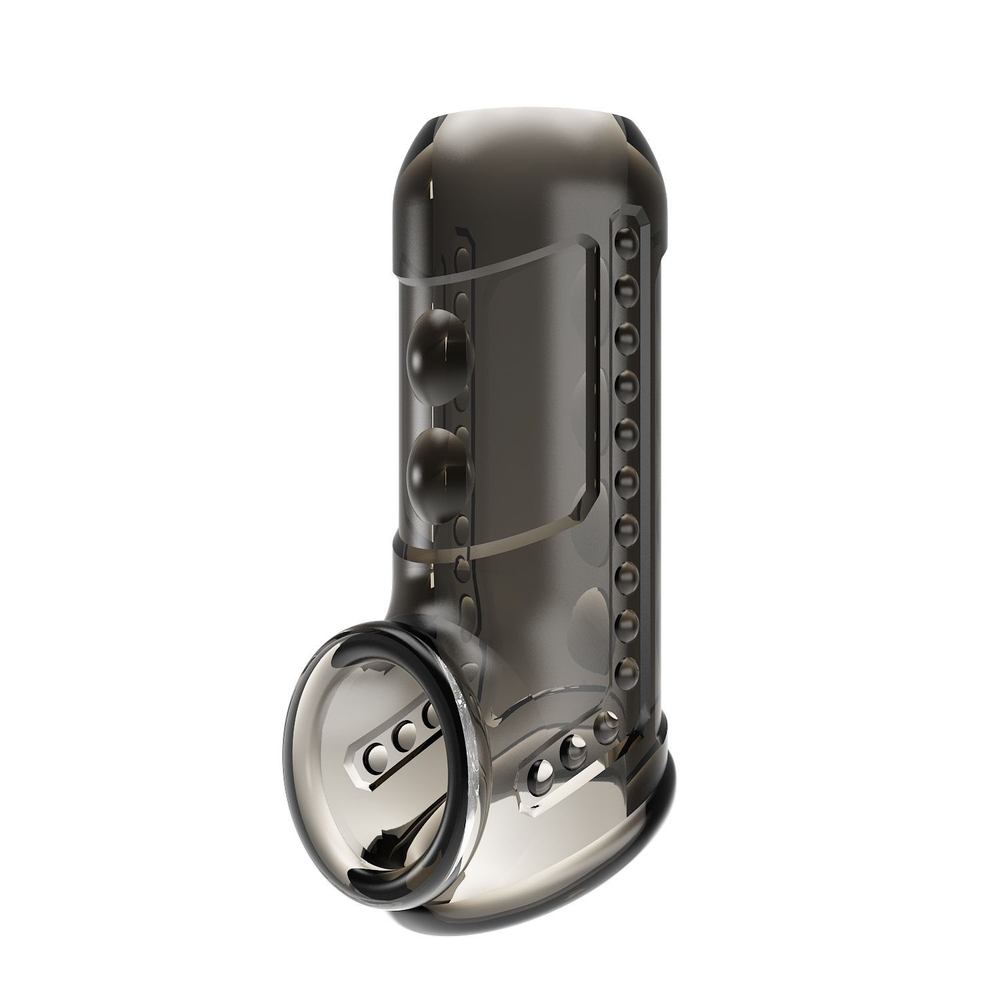 Дымчатая насадка на пенис Farrel (Цвет: дымчатый)