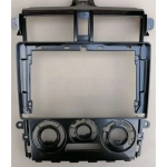 Комплект рамки с разъёмами 9" Mitsubishi Colt 6, Colt Plus 2002 - 2012 правый руль большая тип 2 черная - Car-Smart 9626F2B