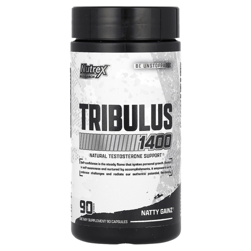 Nutrex Research, Tribulus 1400, 90 капсул (700 мг в каждой капсуле)