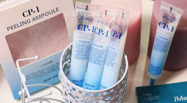 Корейская пилинг-сыворотка для кожи головы Esthetic House CP-1 Peeling Ampoule