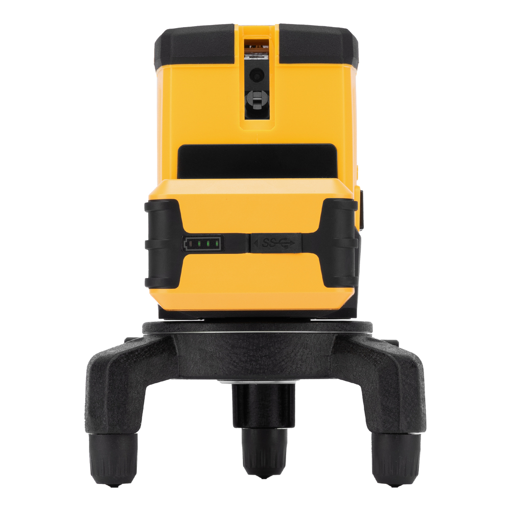 Лазерный уровень LX 05 Red, 20 м, 635 нм, аккумулятор Li 5200 mAh, резьба 5/8" Denzel