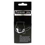 Эрекционное кольцо с анальной пробкой черное (7,5 см , чёрный) (Цвет: чёрный)