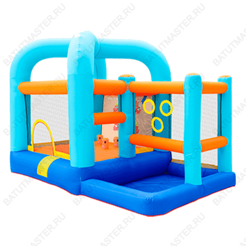 Батут для дачи "Интересное приключение" 3,6*2,3*2,5 м