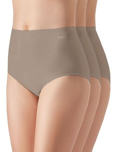 Набор из 3 высоких трусиков-слипов Esencial (Размер: L) (Цвет: телесный)