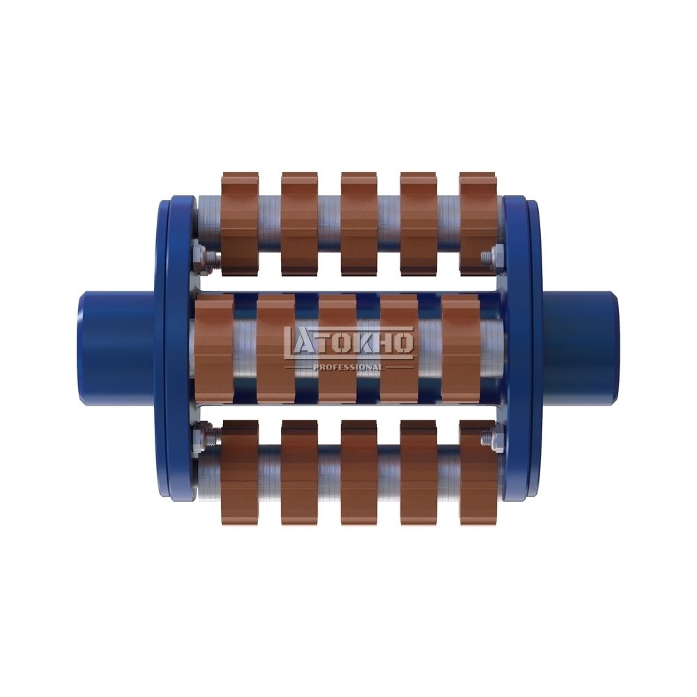 LATOKHO DCCR 250/150 (Россия) Фрезеровальный барабан (фреза) с карбидными ножами для демонтажа разметки шириной 150 мм