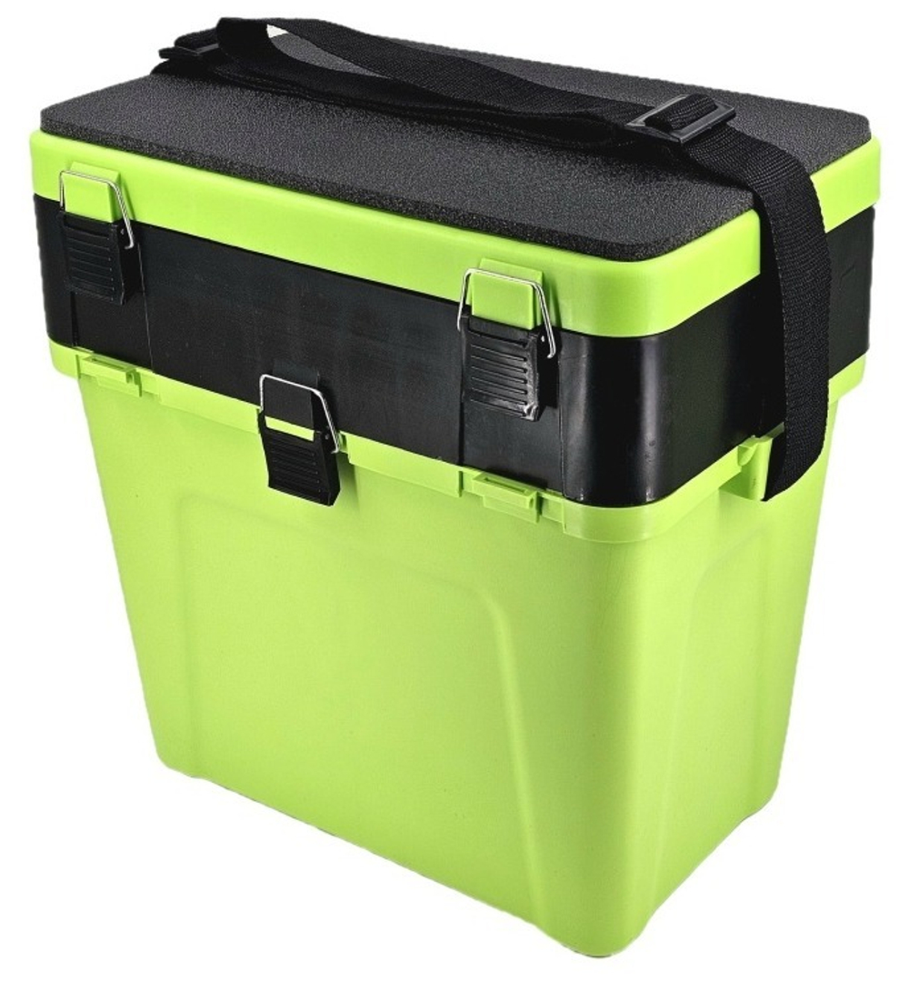 Ящик зимний Три Кита 4+4 отделения (380х360х240)