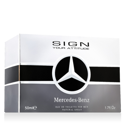 Mercedes-Benz Mercedes-Benz Sign Your Attitude Eau De Toilette - unpacked 50 ml (man)
