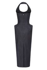 Джинсовое платье