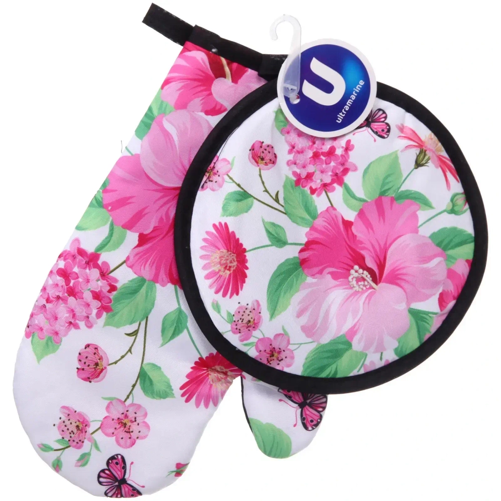 Прихватка в наборе варежкой «FLEUR»