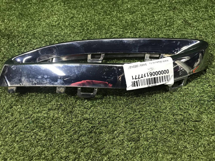 Накладка юбки заднего бампера левая Mercedes GLS X166 (2015-2019)