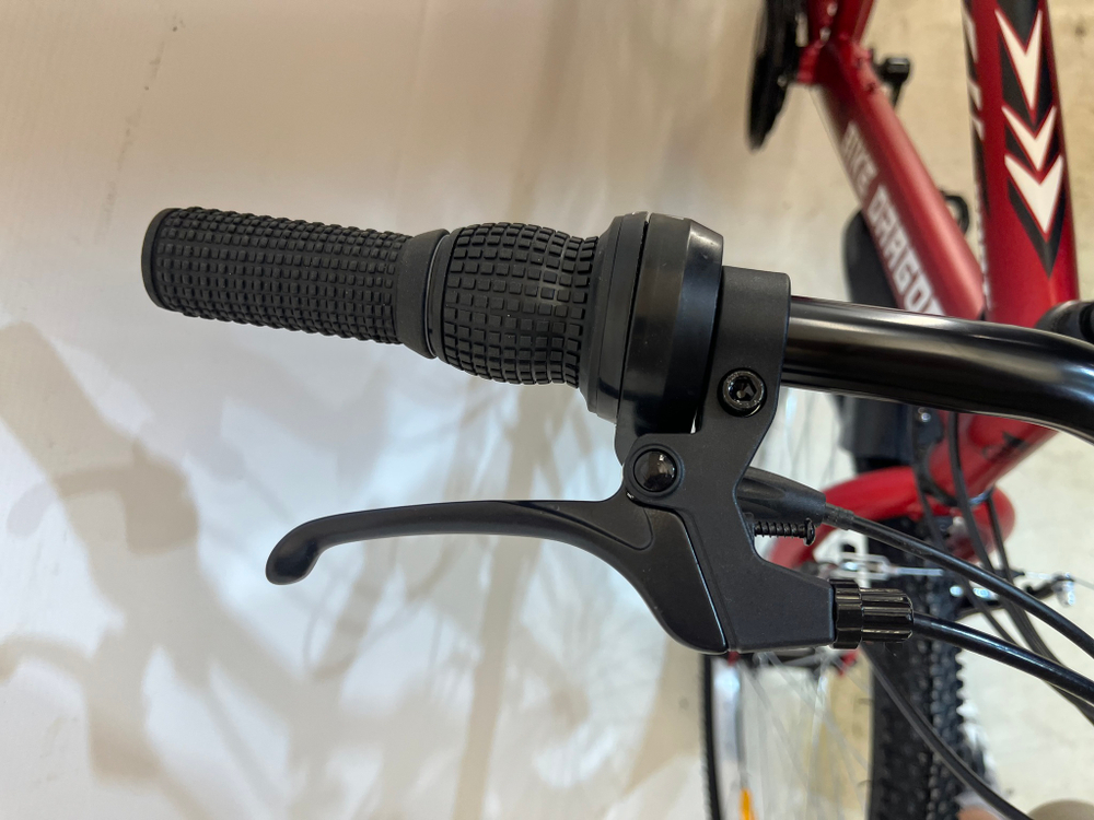 Велосипед Bike Dragon 26" 21скор (ст.рама,SunRun, Жесткая вилка, тормоз V-brake) BD-1-26-3 красный