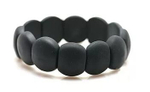 Стильный красивый мужской браслет из шунгита MHSB-01
