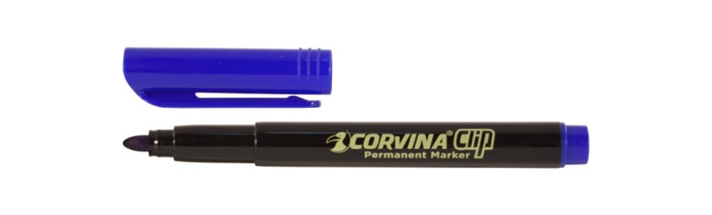 Маркер перм. 2.5 Corvina синий, круглый пиш. наконечник 41289/02