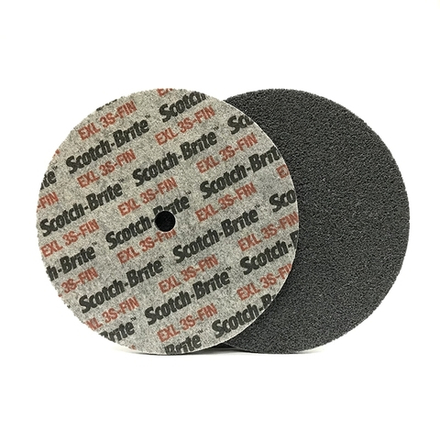 RoxelPro Нетканый прессованный круг ROXPRO 150x3x13mm, 6A, Medium