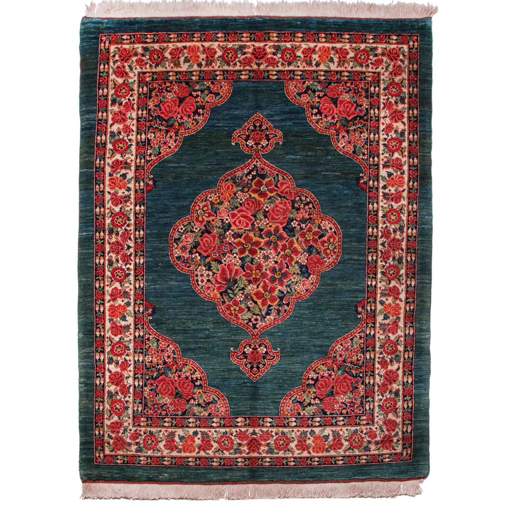 Персидский ковер ручной работы Qashqai Nobaf (217 × 164 см) 220210209 Иран