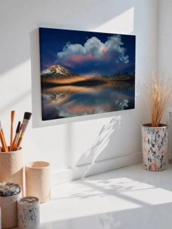 Картина на стену 40 X 50 Горное озеро