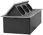 Блок розеток  Cactus CS-SOCKET-EU3-GYBK