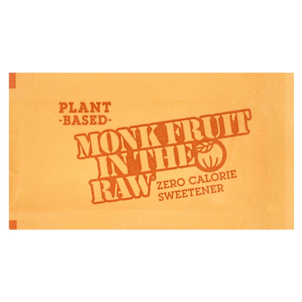 In the Raw, Monk Fruit In The Raw®, нулевой подсластитель, 40 пакетиков, 32 г (1,12 унции)