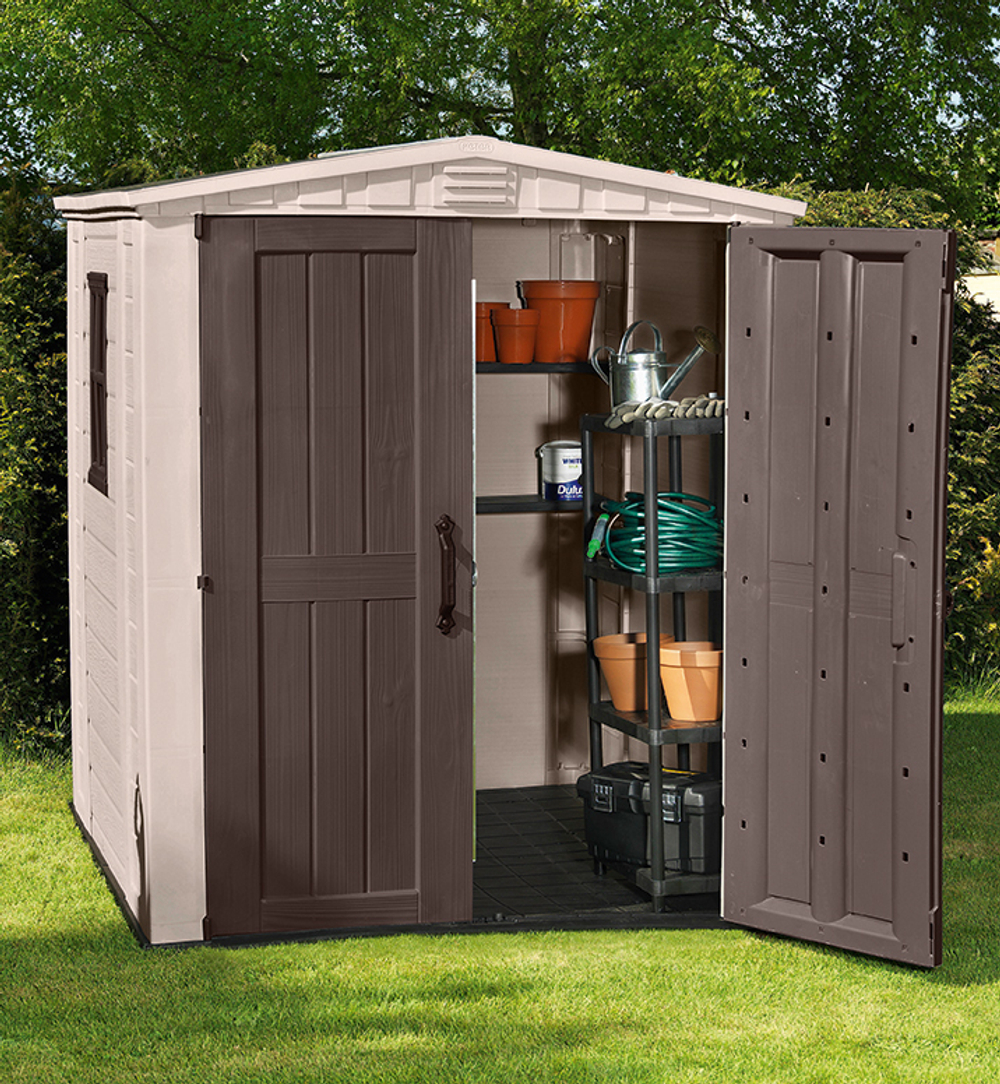 Пластиковый хозблок Keter Factor 6x6