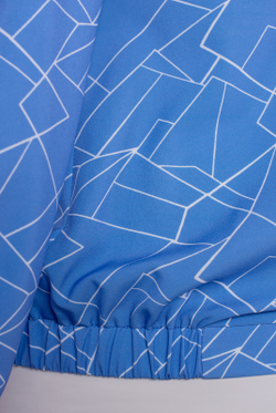 Блузка женская 4204ЛПА, графика #176Грж094204ЛПА