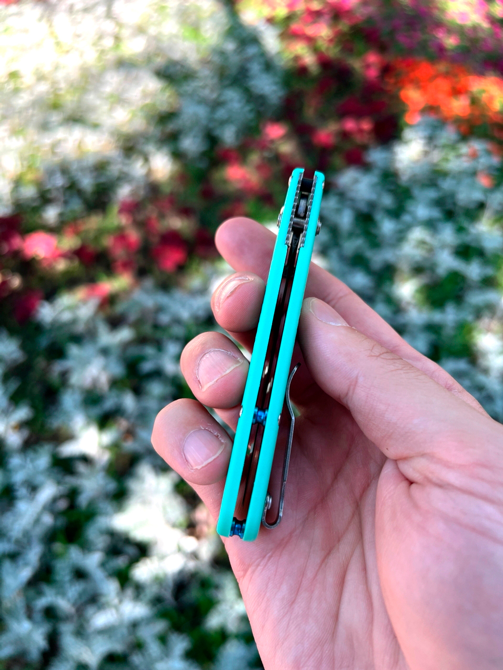 Нож Benchmade 535 Bugout CIVIL MINT (редкий цвет) А+++ - минт рукоять, клинок сатин, фурнитура сатин