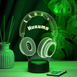 Ночник "Наушники с именем Никита" (Ваш текст)