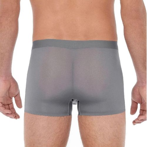Мужские трусы боксеры серые HOM H-Fresh 40-2592-00ZU