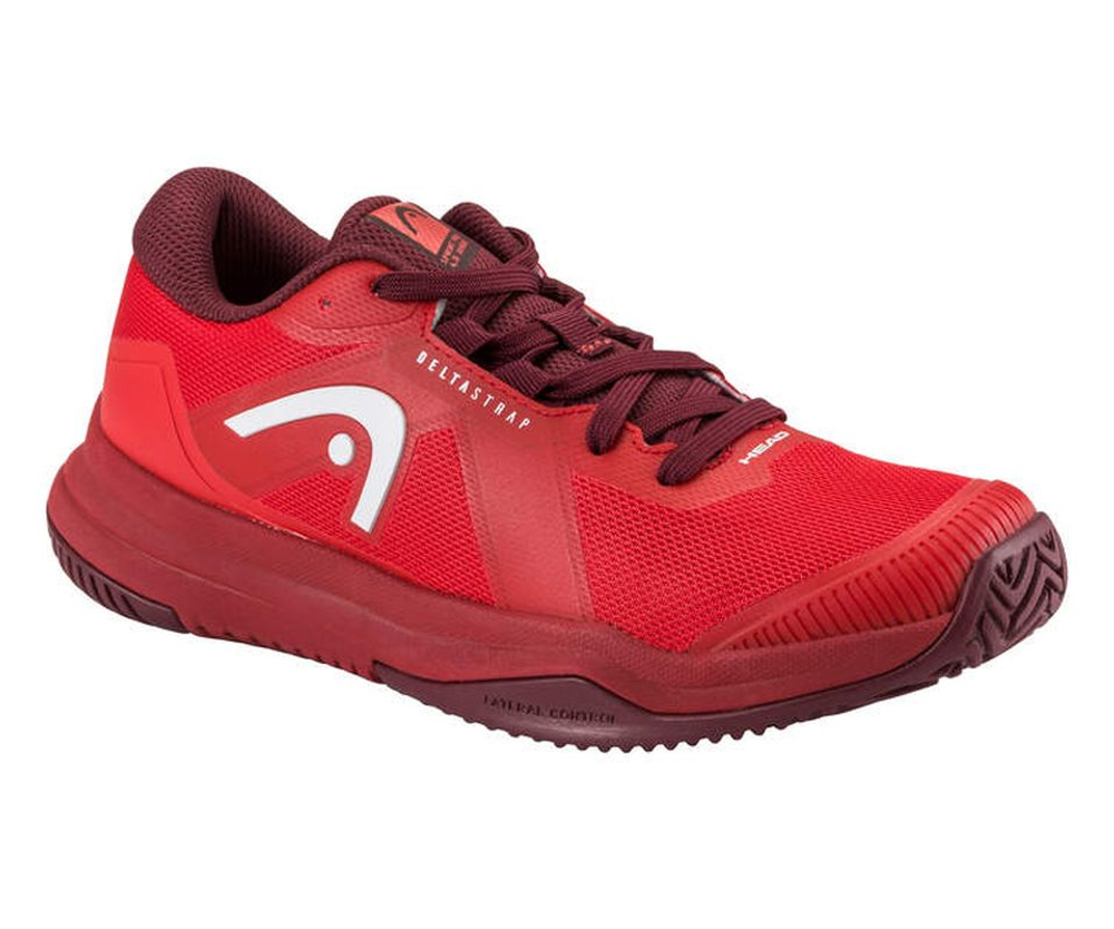 Детские Кроссовки теннисные  Head Sprint Pro 4.0 - red/dark red