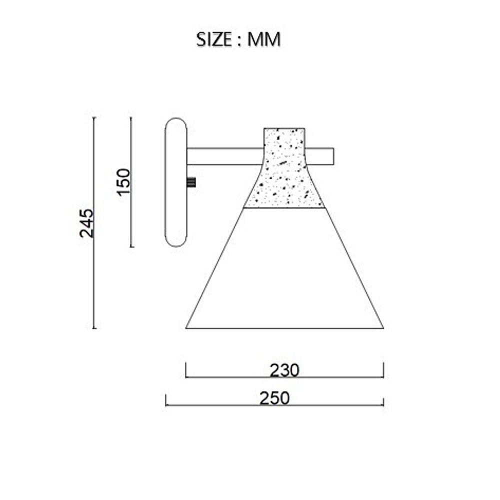 Бра Imperiumloft NOD WALL Green NODWALL01