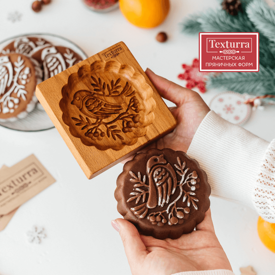 Пряничная форма Снегирь