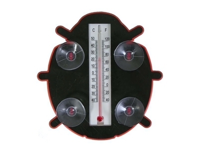 Термометр оконный "Божья коровка" 17*17см