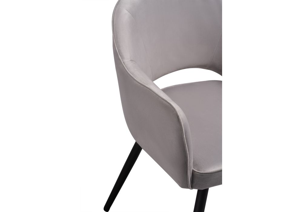 Стул на металлокаркасе Ойстер MR-28 / черный