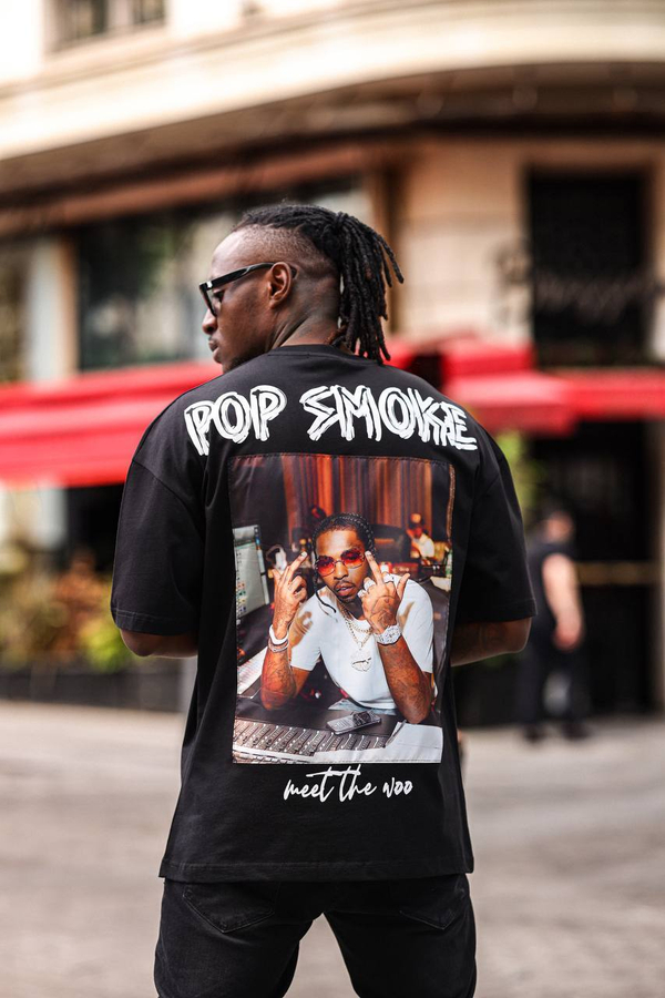 Футболка Escobar Pop Smoke Meet the Woo black