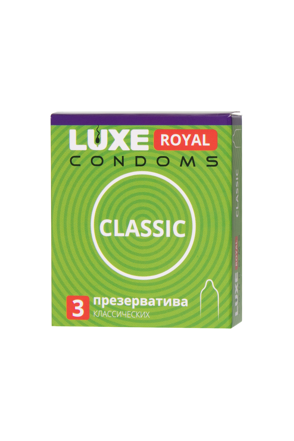 Презервативы Luxe Royal Classic гладкие № 3