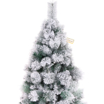 Елка «Зимняя метель» 210 см, ПВХ+леска с белым напылением (970 веток)