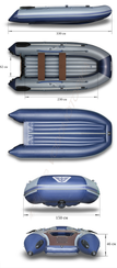 Надувная лодка Флагман 330U