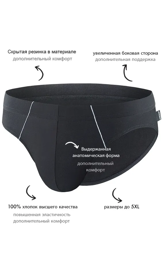 Мужские трусы PB41 Черный