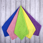 Салфетка из МИКРОФИБРЫ 30х30см комплект 10 шт. MULTI COLOUR ECONOMY 180 г/м2 LAIMA HOME (2 штуки в упаковке)